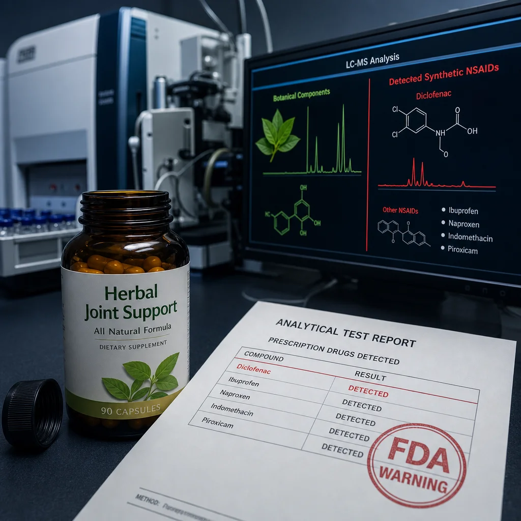 FDA Alert: Popular 'All-Natural' Joint Pain Supplements Found Secretly Spiked with Prescription Drugs