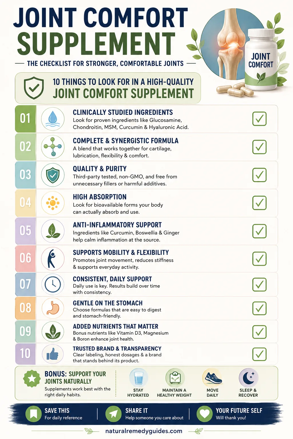 Joint Comfort Supplement